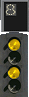 4 aspect signal with theatre route indicator